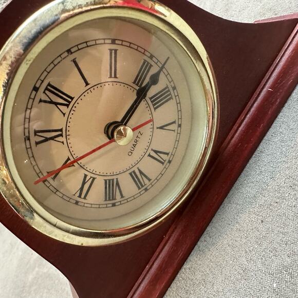 International Silver Co 1995 Vintage Mantel Clock Home Decor Mantle - Picture 11 of 12